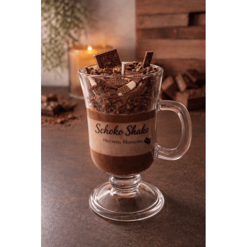 Schoko Shake Kerze Dessert