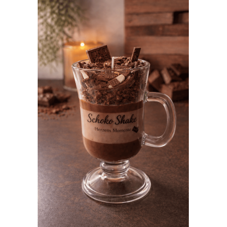 Schoko Shake Kerze Dessert
