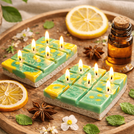 Schokoladenform Kerze