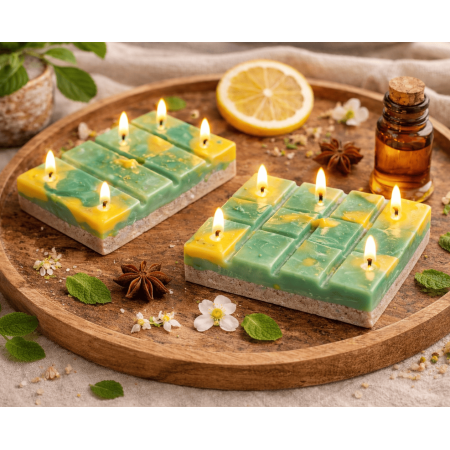 Schokoladenform Kerze